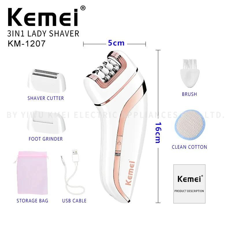 اپیلاتور کیمی مدل KM-1207