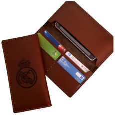 کیف پول چرمینه اسپرت طرح رئال مادرید کد 1009