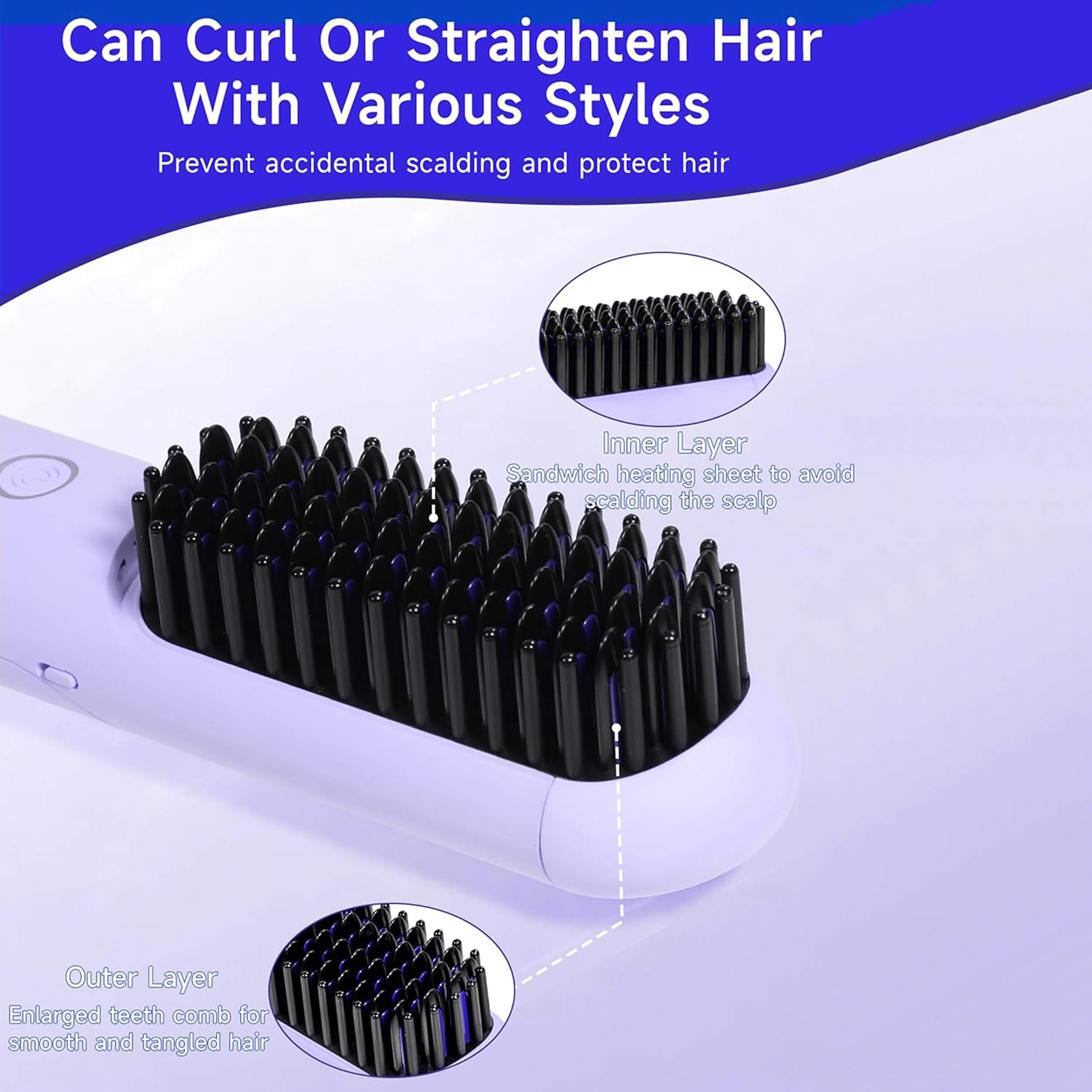 برس حرارتی مسافرتی بمیدی مدل HB3