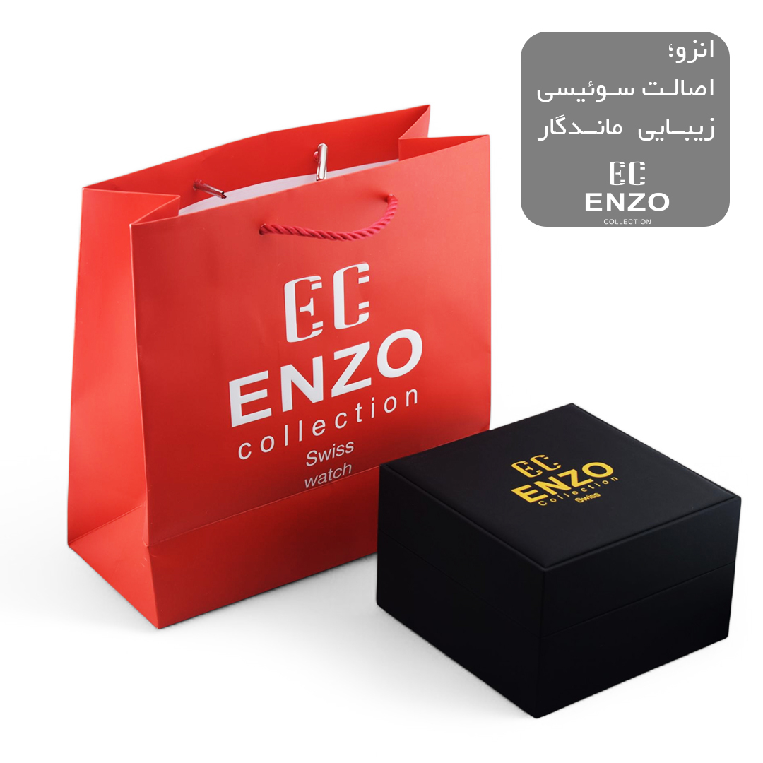 ساعت مچی عقربهای کوارتز مردانه انزو مدل کلاسیک دو عقربه ای رفرنس EC1702GBL