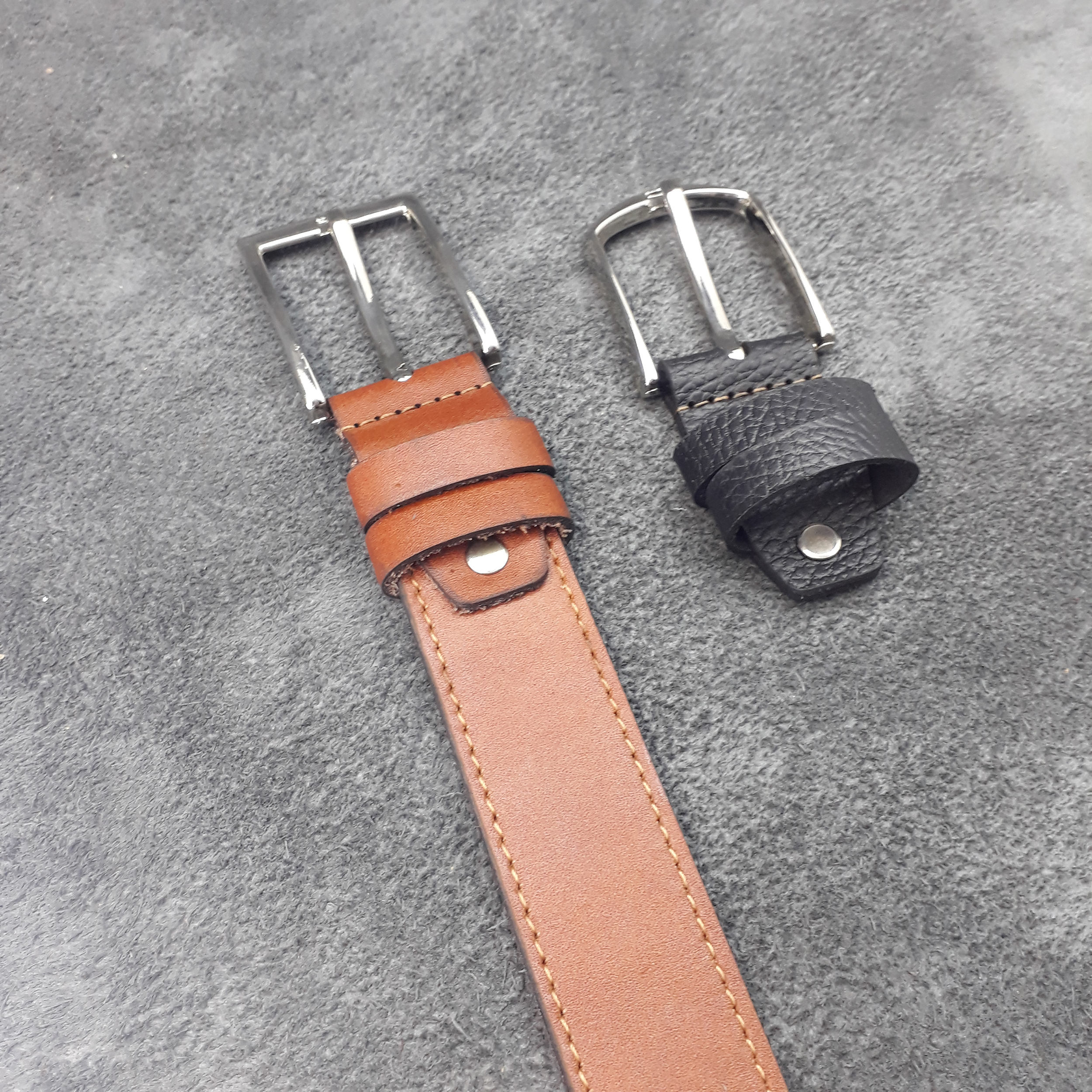 کمربند مردانه چرم بارثاوا مدل 3101