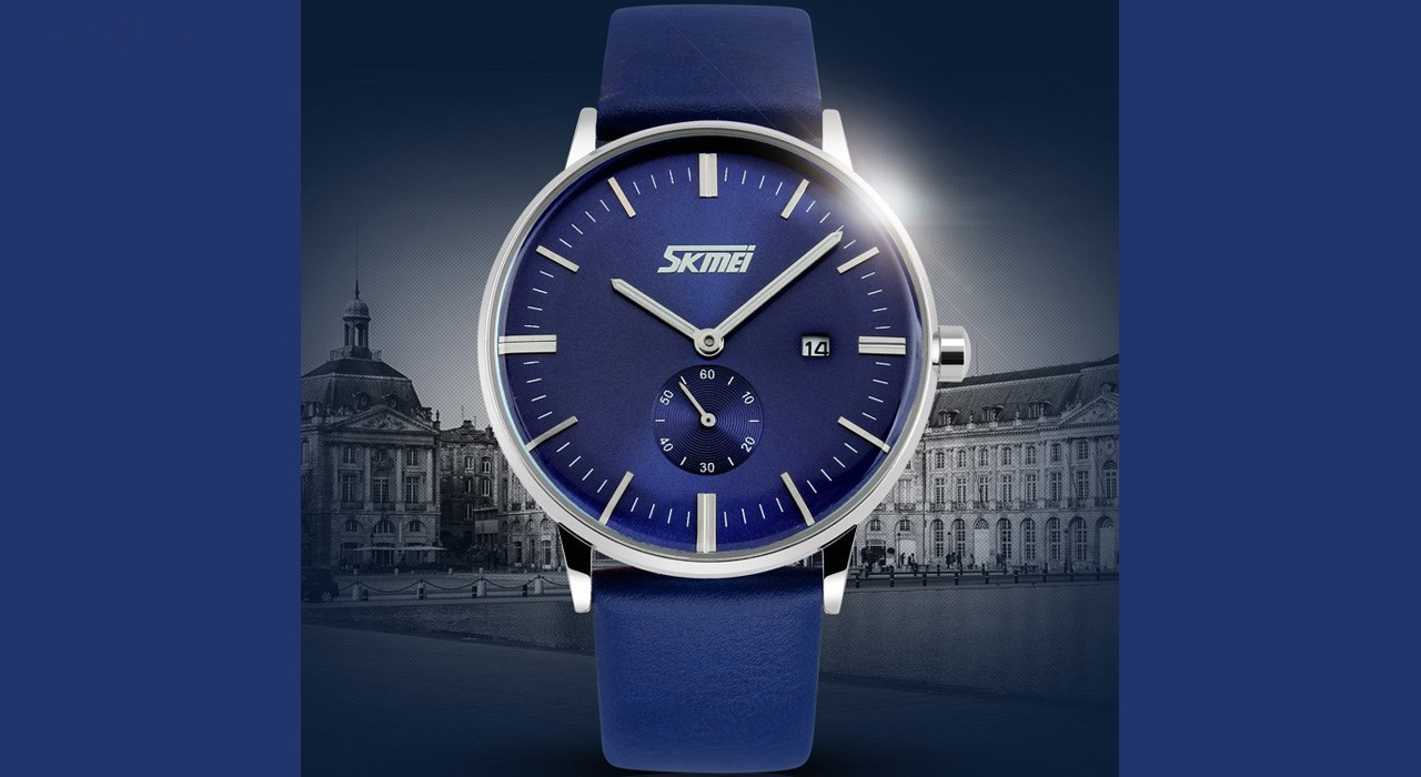 ساعت مچی عقربه ای اسکمی مدل 9083 کد 01