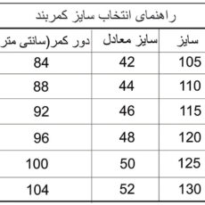 کمربند مردانه مدل M44-Brown