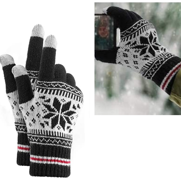 دستکش بافتنی مدل مونیژا