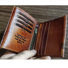 کیف پول مردانه جورجیا آرمانی مدل 0014