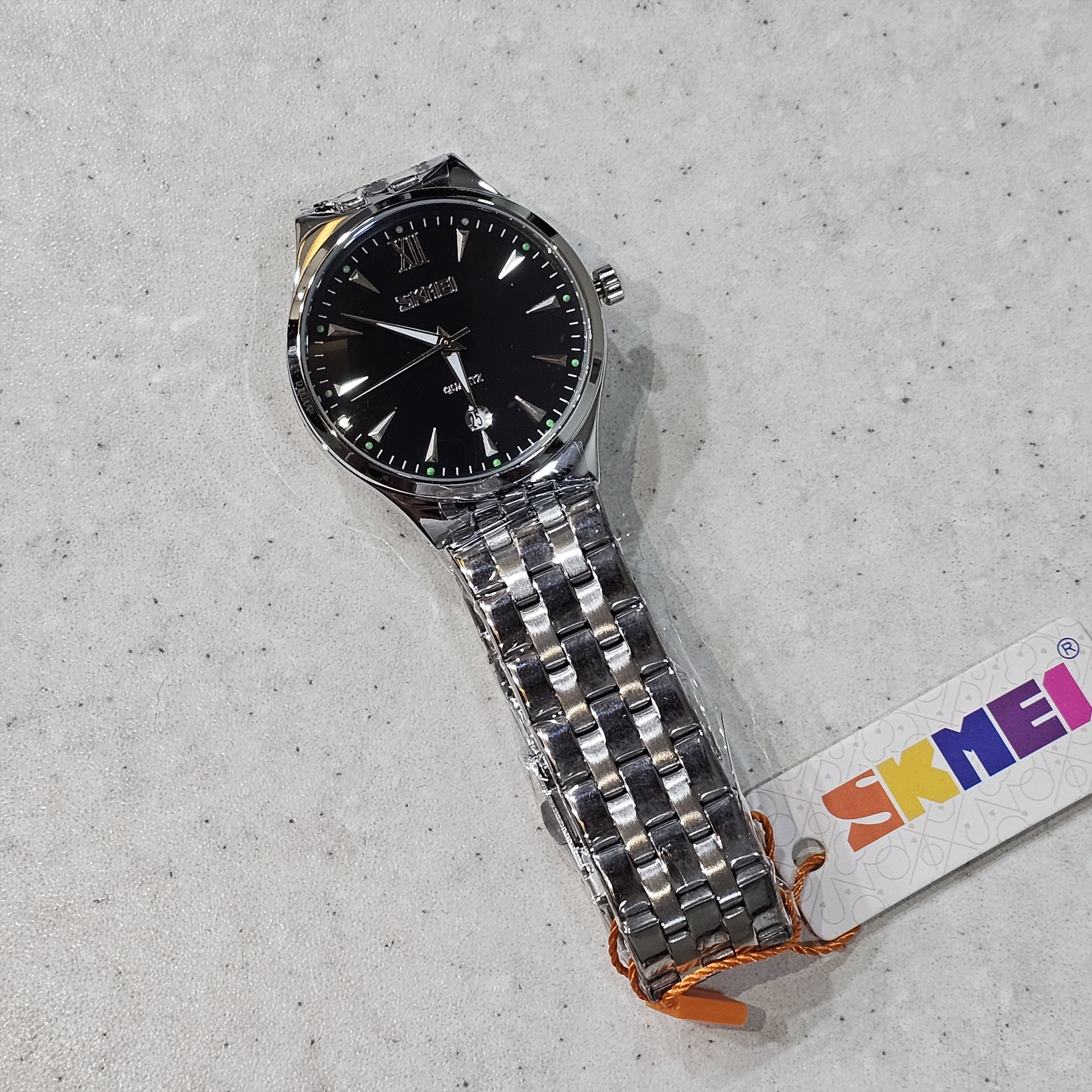 ساعت مچی عقربهای مردانه کوارتز اسکمی مدل 9071 کد 08