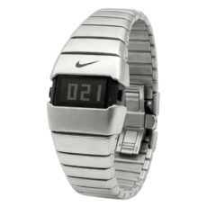 ساعت مچی دیجیتال مردانه مدل تک زمانه بند کربنی سبک قفل مخفی کد ۱