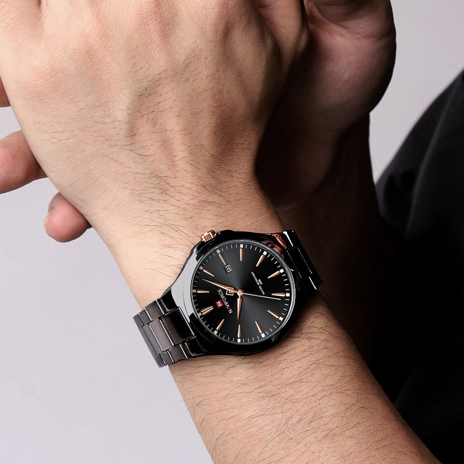 ساعت مچی عقربه‌ای مردانه نیوی فورس مدل NF9214BB