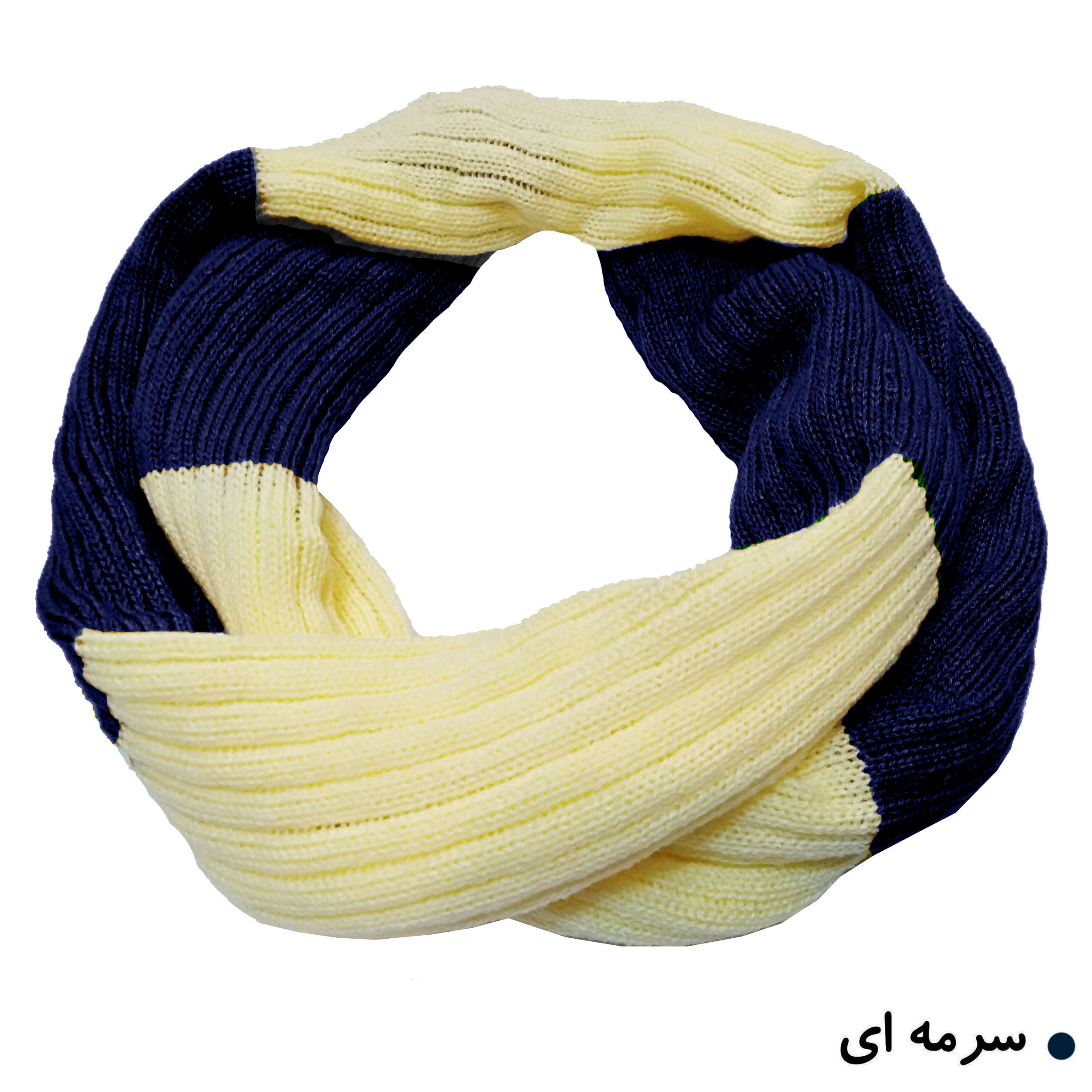 شال گردن بافتنی مدل رینگی کد TK