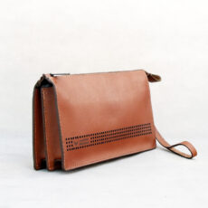 کیف دستی مردانه چرم بارثاوا کد 1304