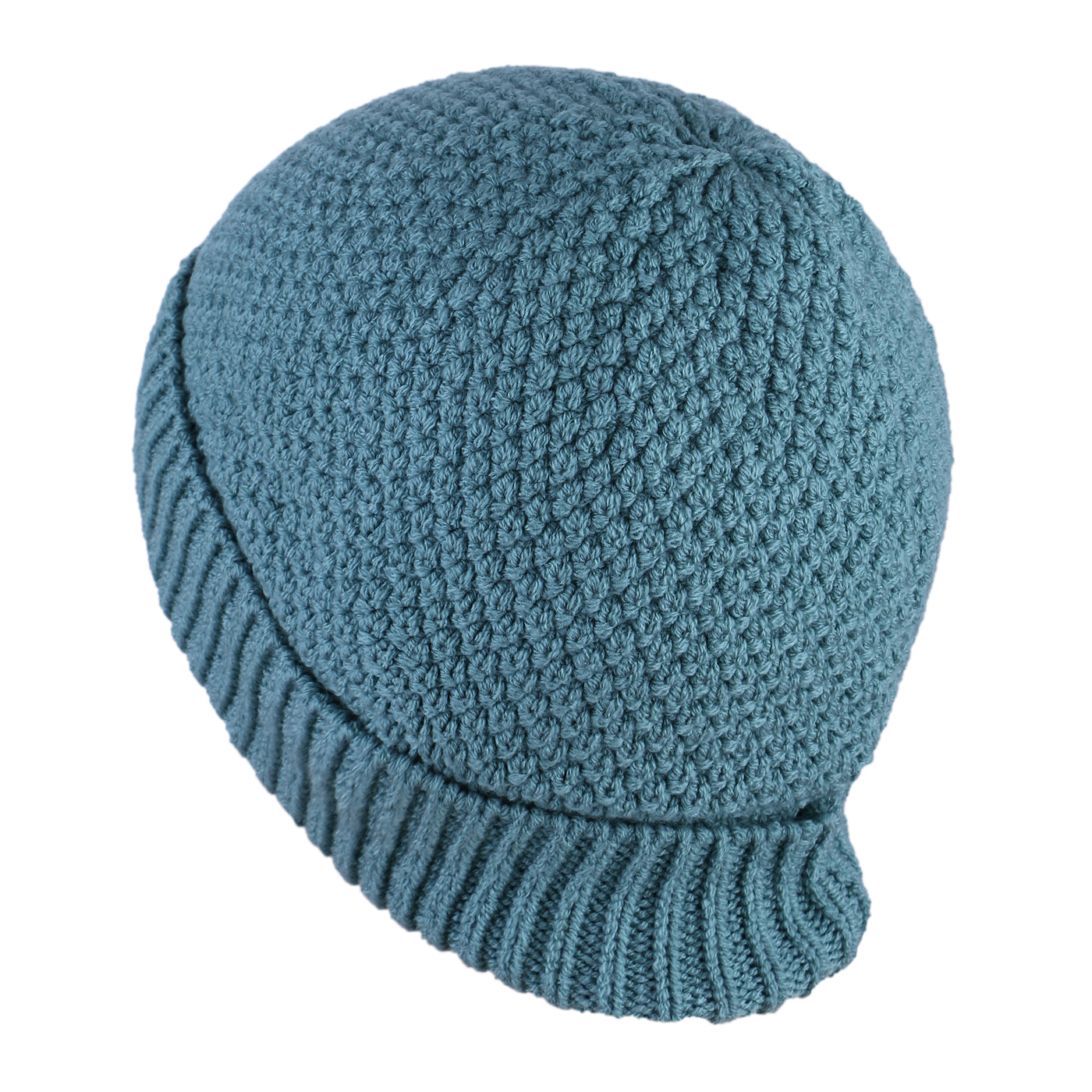 کلاه بافتنی سام مدل لبه برگرد داخل خز کد 530