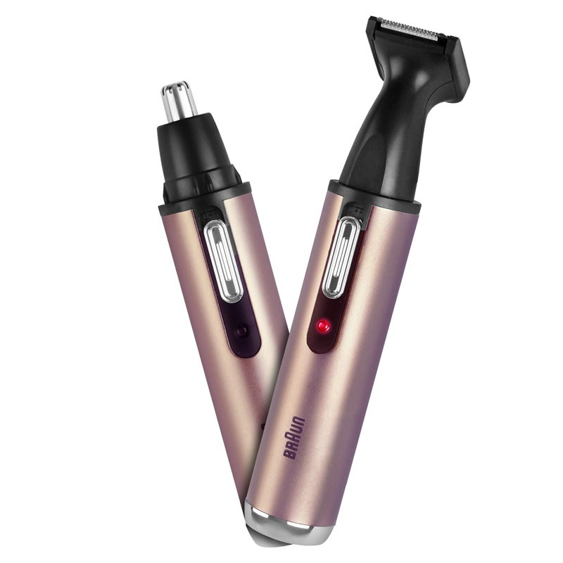 موزن گوش و بینی و خط زن براون مدل سیلک اپیل اورسافت کد BR-3007