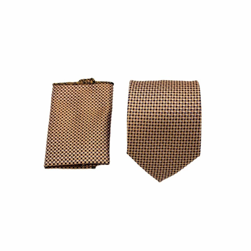 ست کراوات و دستمال جیب مردانه آریوان مدل BF7991