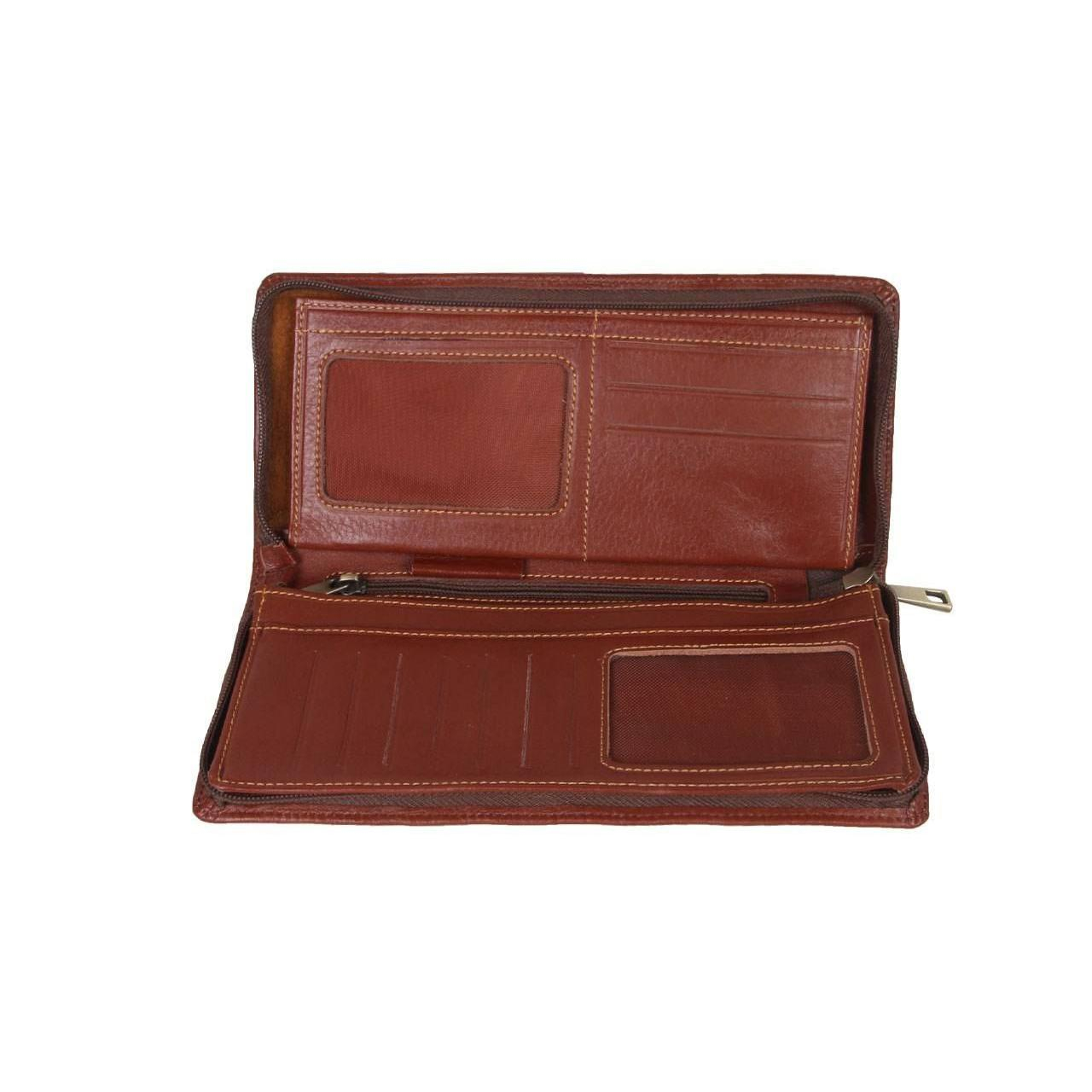 کیف دسته چک چرم بارز مدل DM76