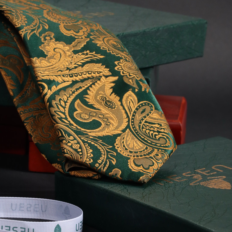 ست کراوات و دستمال جیب مردانه نسن مدل SH1