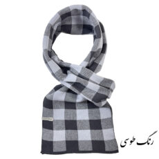 شال گردن بافتنی تارتن مدل 23046