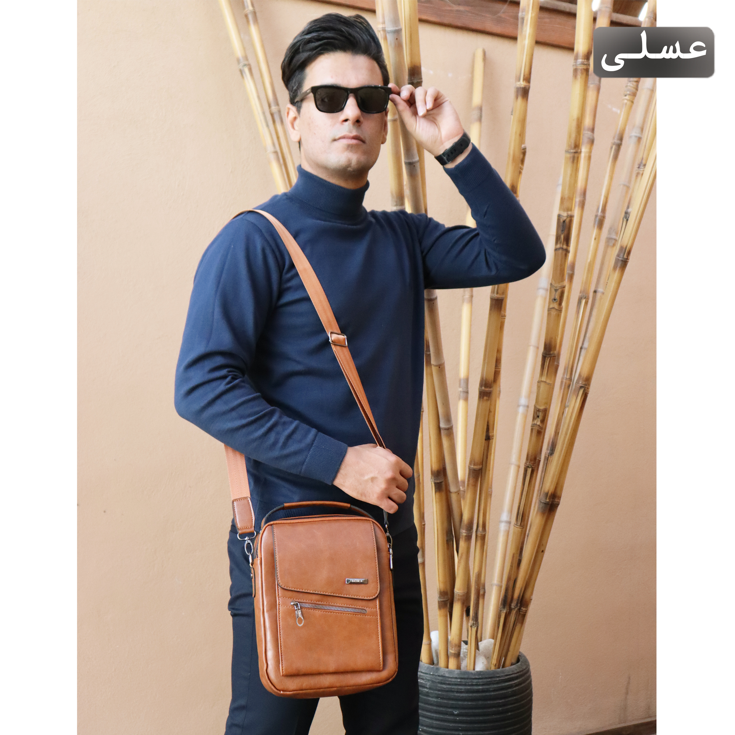 کیف رودوشی مردانه بیورا مدل dbb55