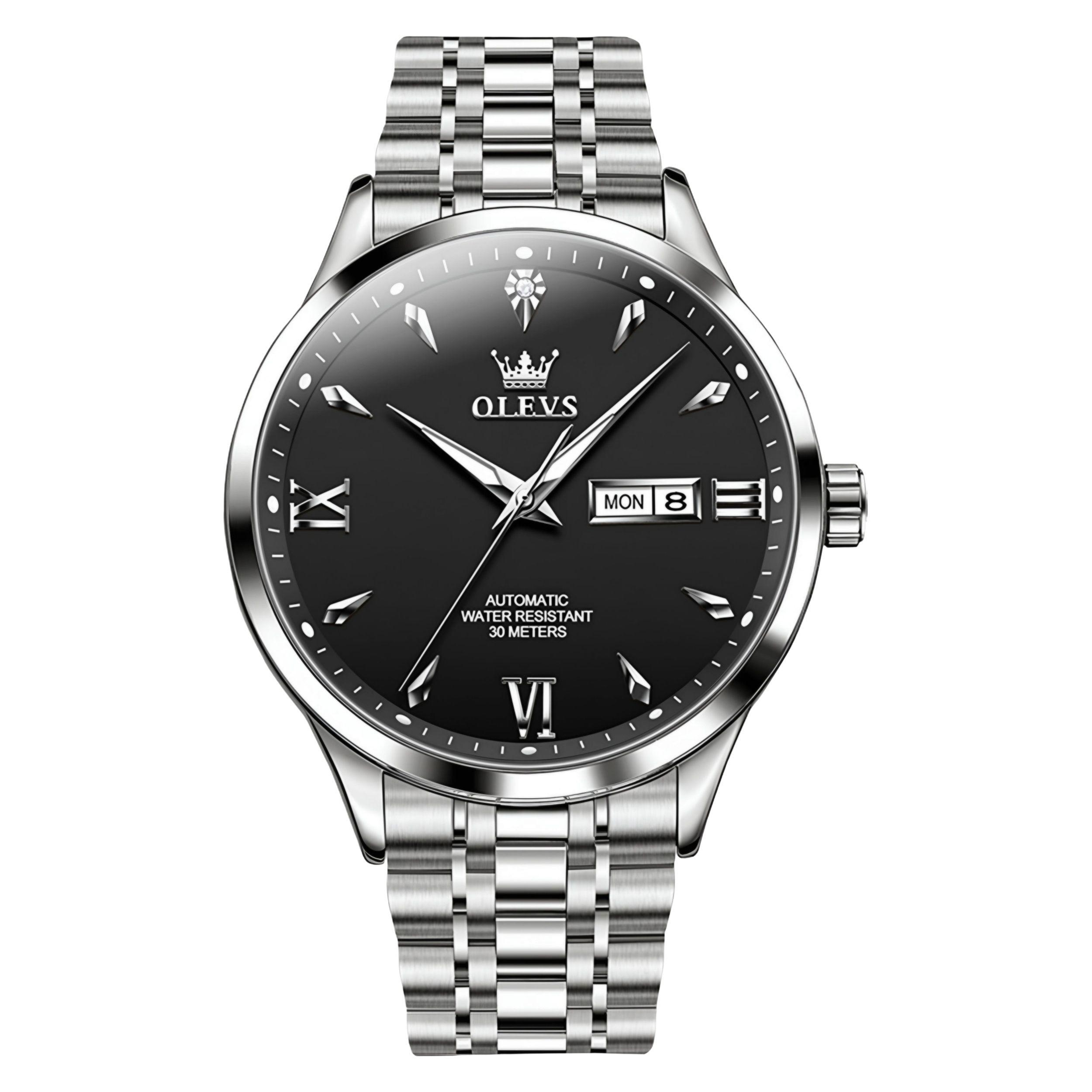 ساعت مچی عقربه‌ای کوارتز مردانه اُ لِوز مدل کلاسیک دی دیت کد 04