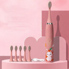 مسواک برقی مدل ultrasonic به همراه ۵ سری یدک