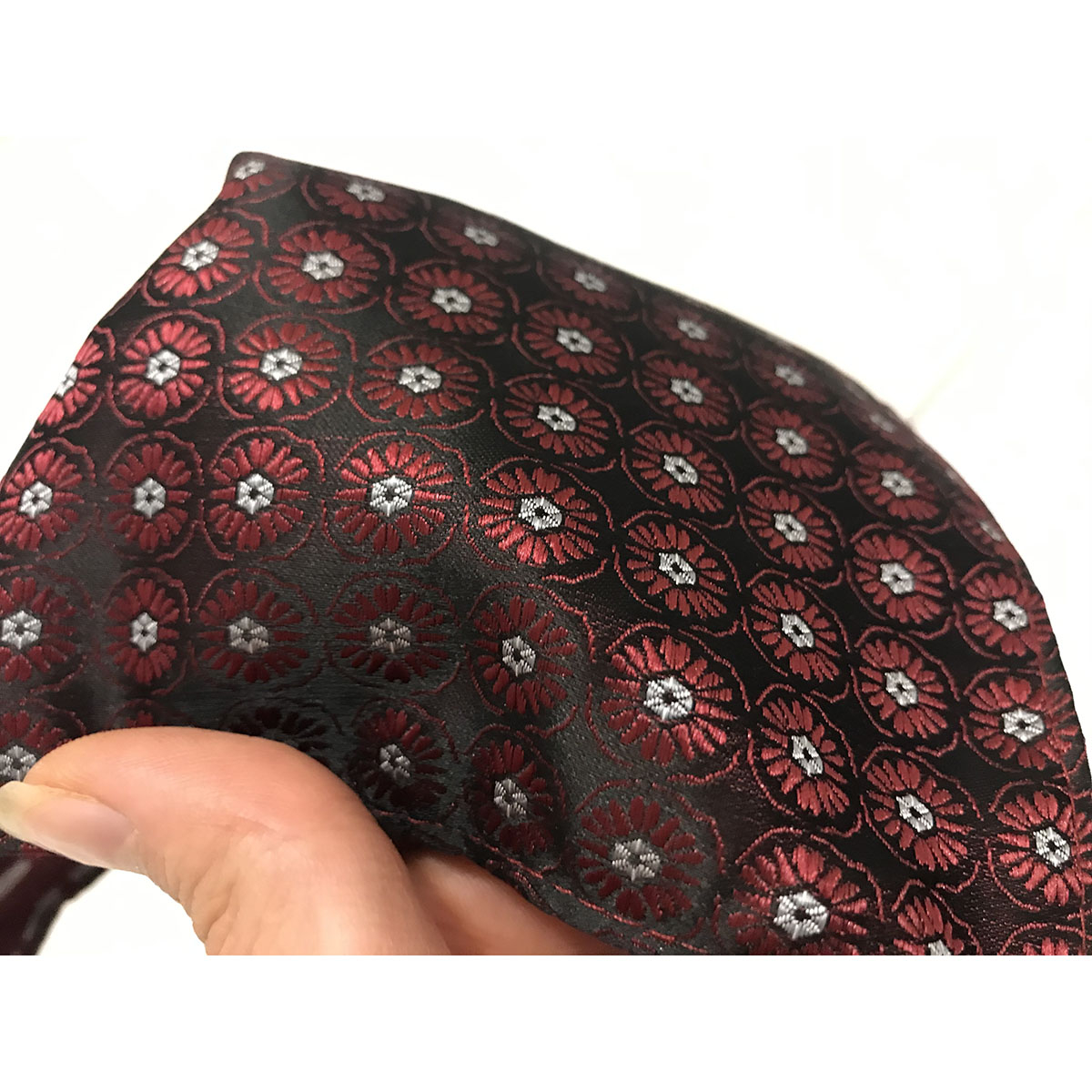 ست کراوات و دستمال جیب مردانه نکست مدل SRF