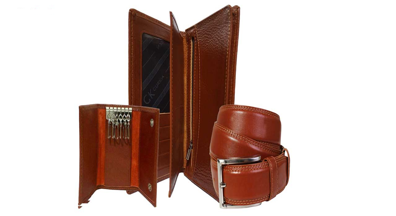 ست هدیه چرم زانکو کد 10-202