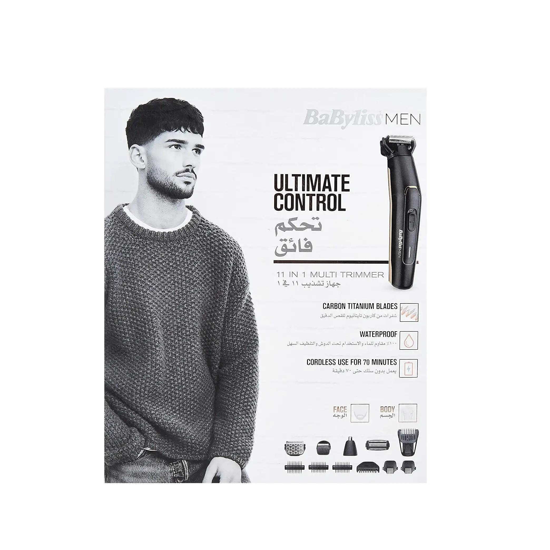 ست ماشین اصلاح موی صورت و بدن بابیلیس مدل MT860SDE