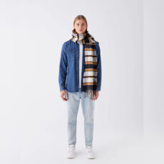 شال گردن مردانه ال سی وایکیکی مدل اکریلیک LW 253