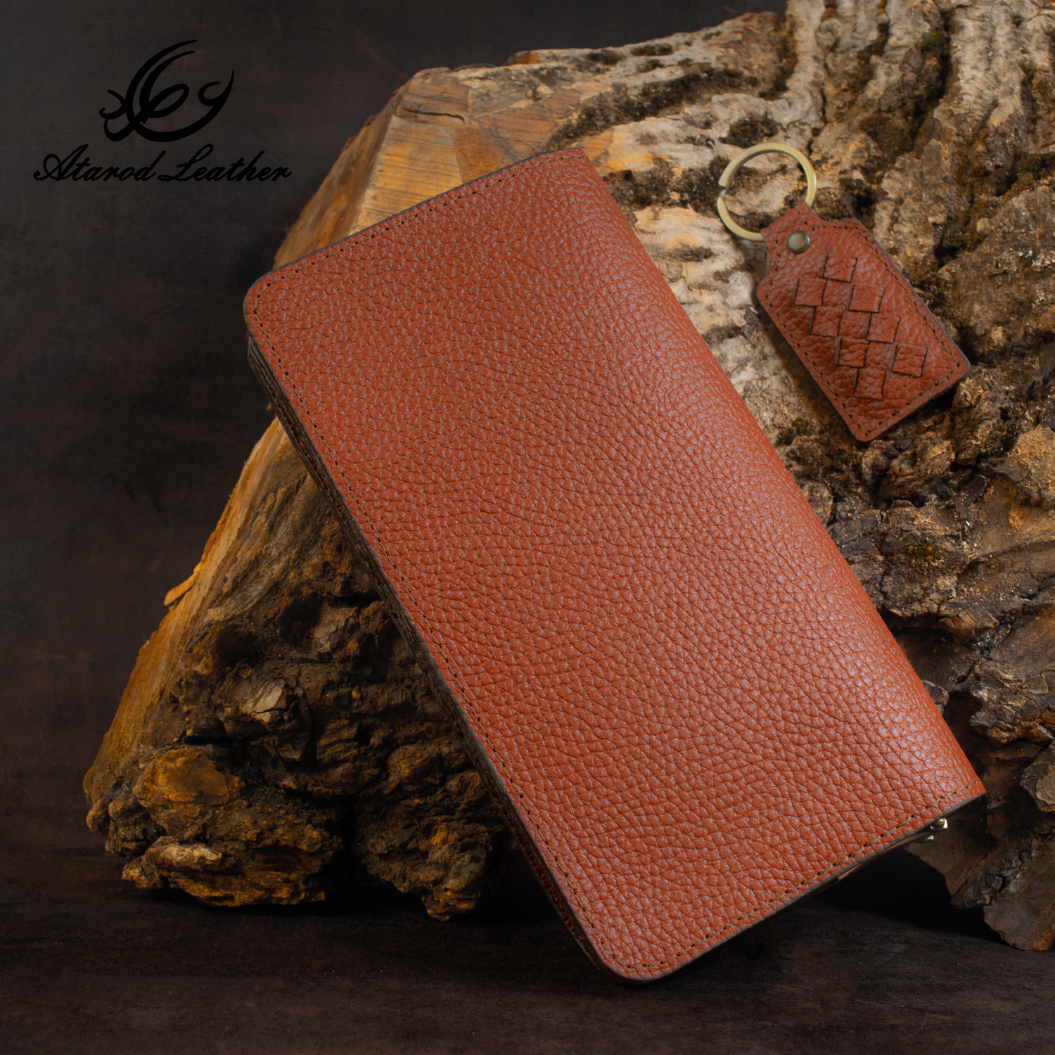 ست هدیه چرم عطارد مدل چرم طبیعی کد A37