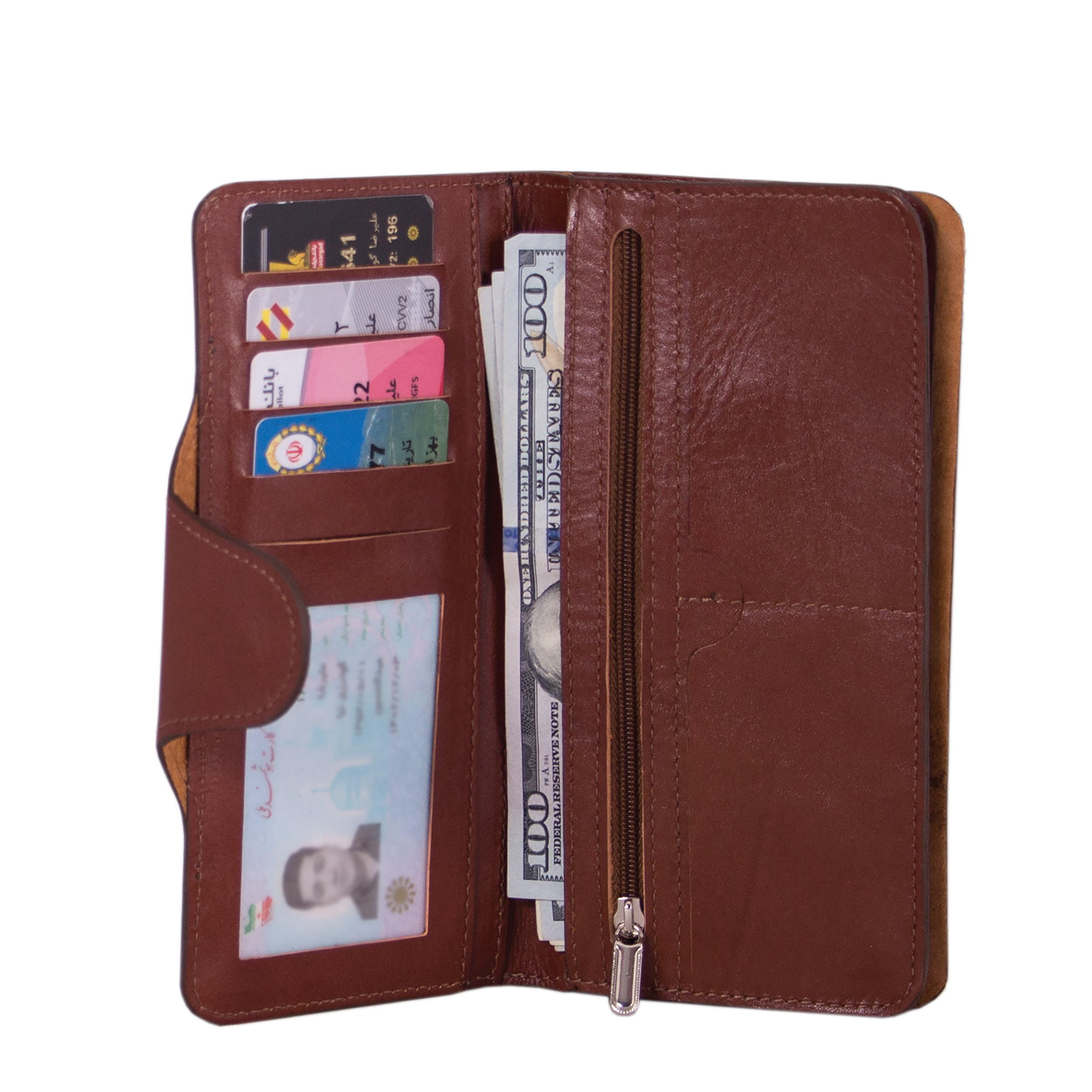 کیف پول چرم بارز کد DM7.1