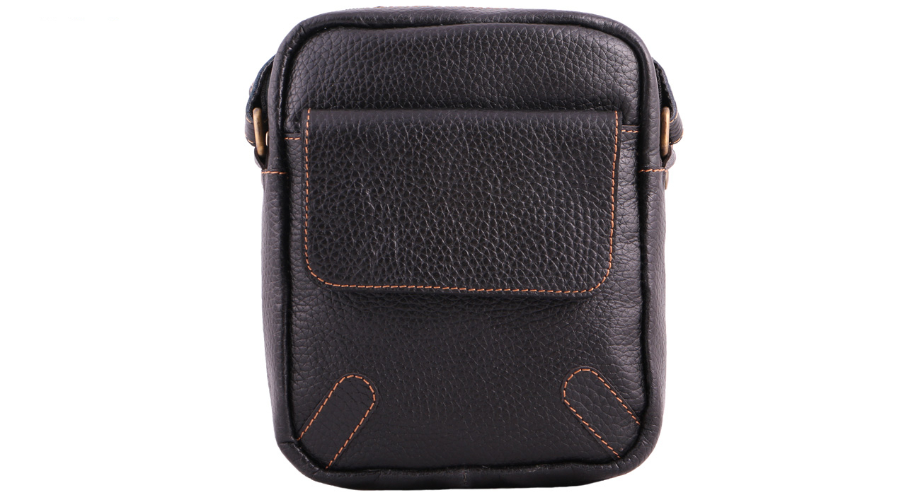 کیف رودوشی چرم ما مدل تک جیب فلوتر