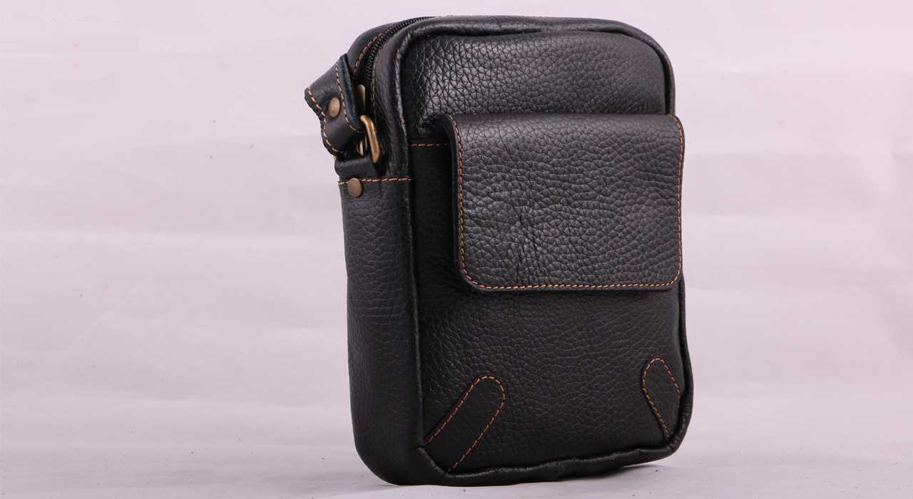 کیف رودوشی چرم ما مدل تک جیب فلوتر