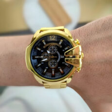 ساعت مچی عقربهای مردانه مدل اسپرت شاخدار کد Dzl 2