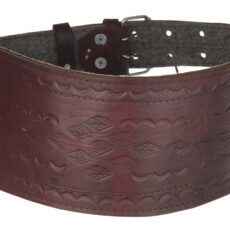 کمربند ورزشی چرم طبیعی مدل 01