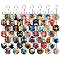 جاکلیدی خندالو مدل انیمه وان پیس One Piece کد 83 بسته 49 عددی