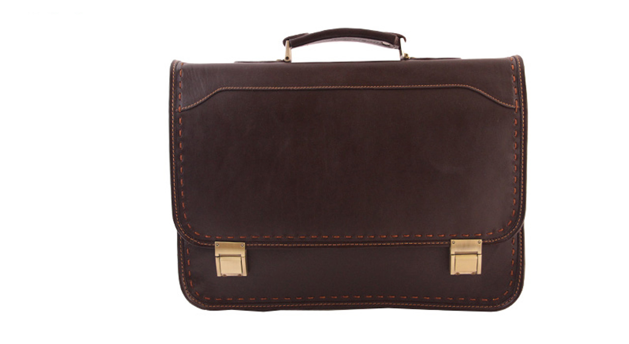 کیف اداری مردانه چرم بارز مدل DL6