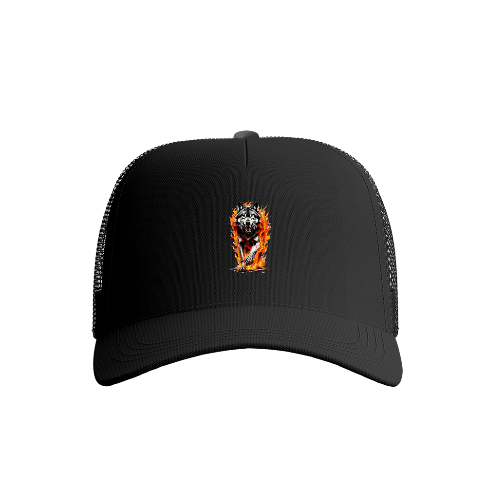 کلاه کپ پاد آفرین مدل گرگ کد 493