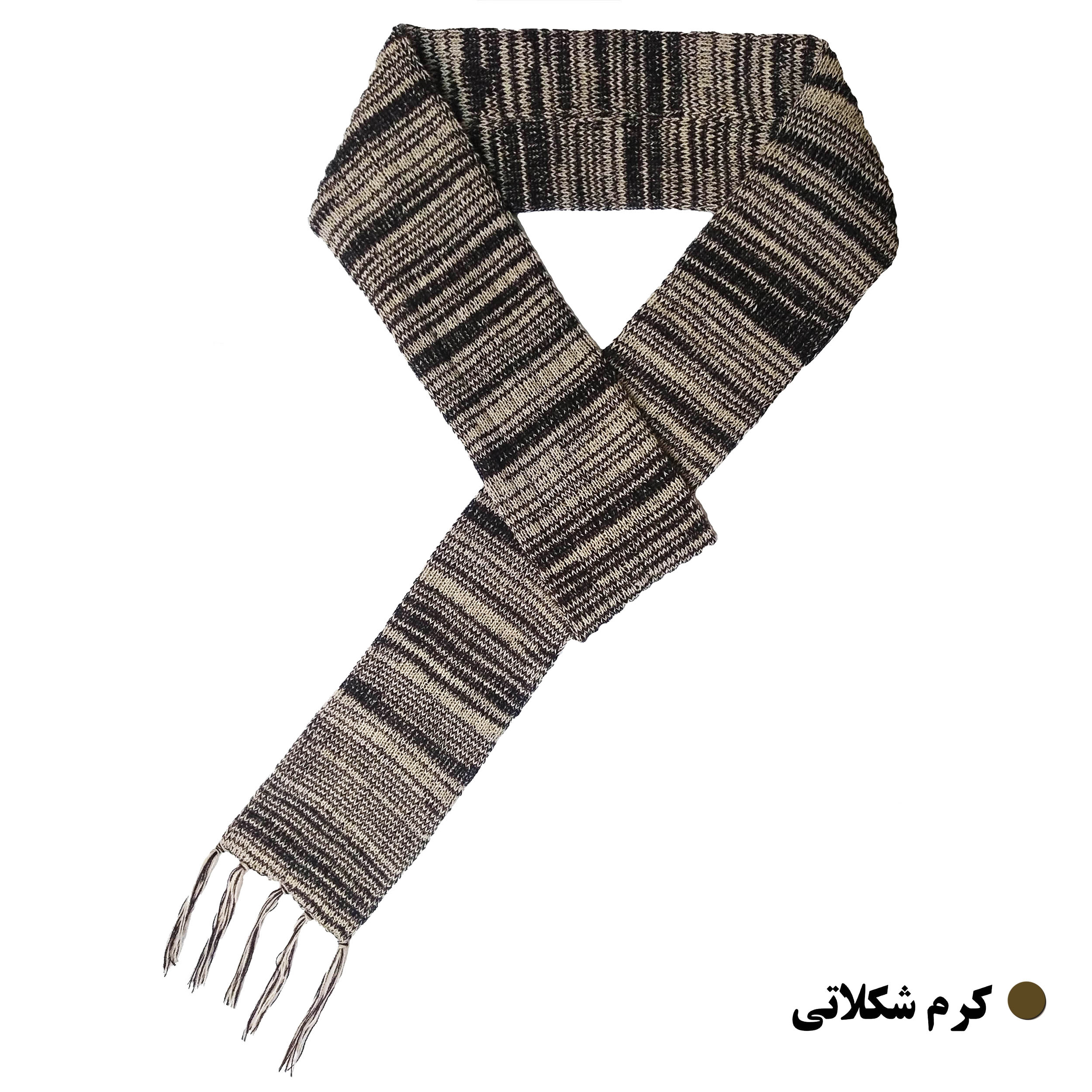 شال گردن بافتنی مردانه مدل D1