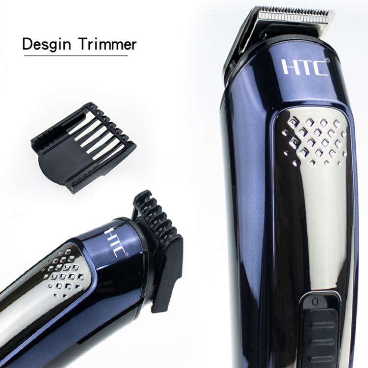 ست ماشین اصلاح موی صورت و بدن شارژی اچ تی سی مدل AT 1207، اصلاح به صورت خط زن و حجم زن، طراحی ارگونومیک، منبع انرژی با برق، تکنولوژی اصلاح به صورت برش چرخشی، مدت زمان شارژ 240 دقیقه و مدت زمان استفاده پس از شارژ 60 دقیقه، سری قابل شست‌وشو