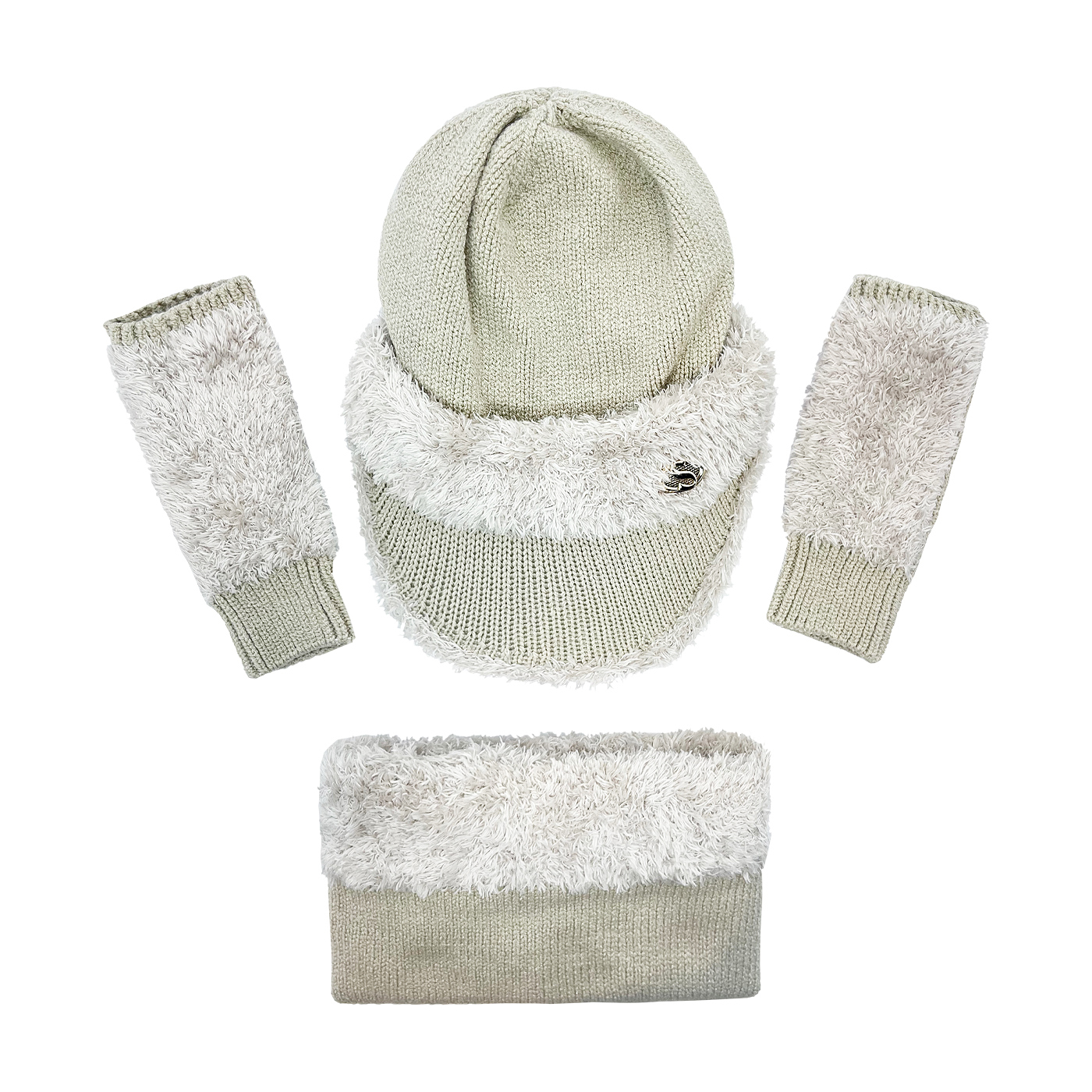 ست کلاه و شال گردن و ساق دست مدل سام524