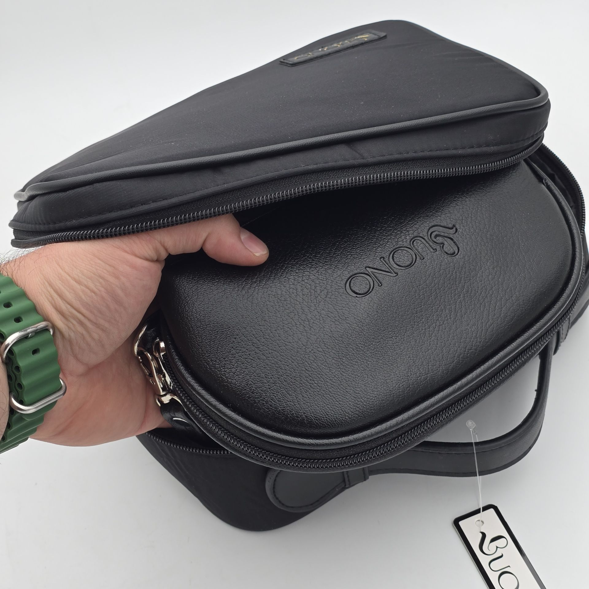 کیف دستی مردانه بونو مدل النترا کد 8880 مجموعه 2 عددی