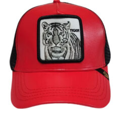 کلاه کپ گورین براز مدل TIGER طرح چرم