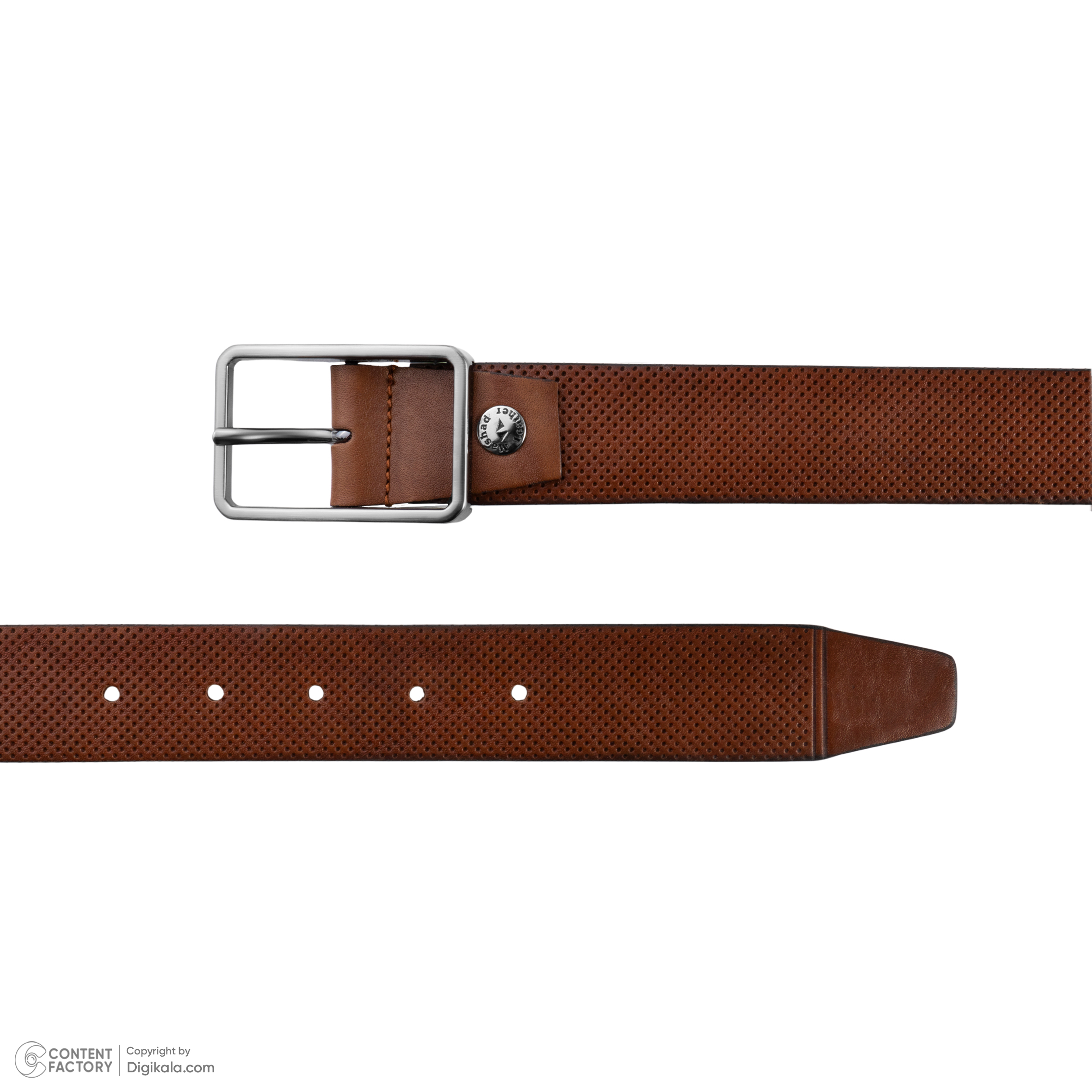 کمربند مردانه چرم مشهد مدل N6418-087