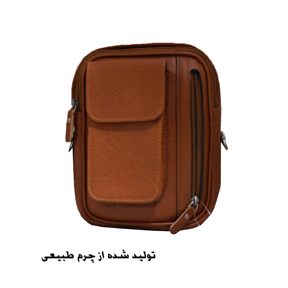 کیف رودوشی مردانه مدل چرم طبیعی کد Man-902