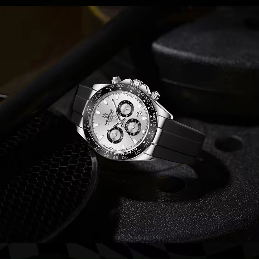 ساعت مچی عقربه‌ای کوارتز مردانه نیوی فورس مدل NF8054SWB