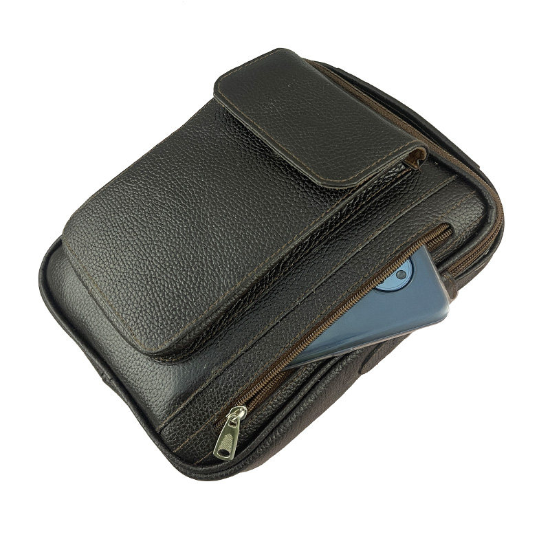 کیف رودوشی مردانه مدل چرم طبیعی