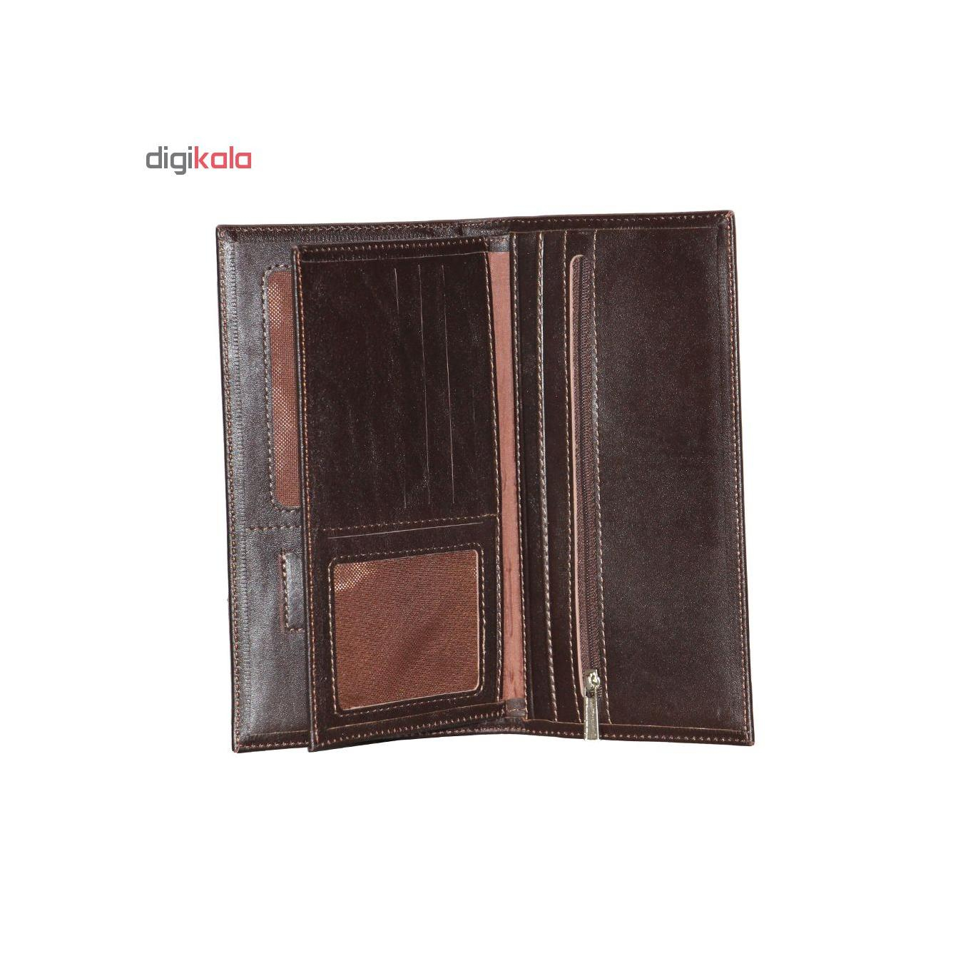 کیف پول مردانه چرم بارز مدل DM73
