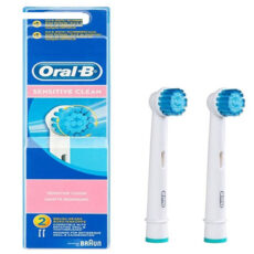 سری مسواک برقی اورال-بی مدل Sensitive Clean بسته 2 عددی