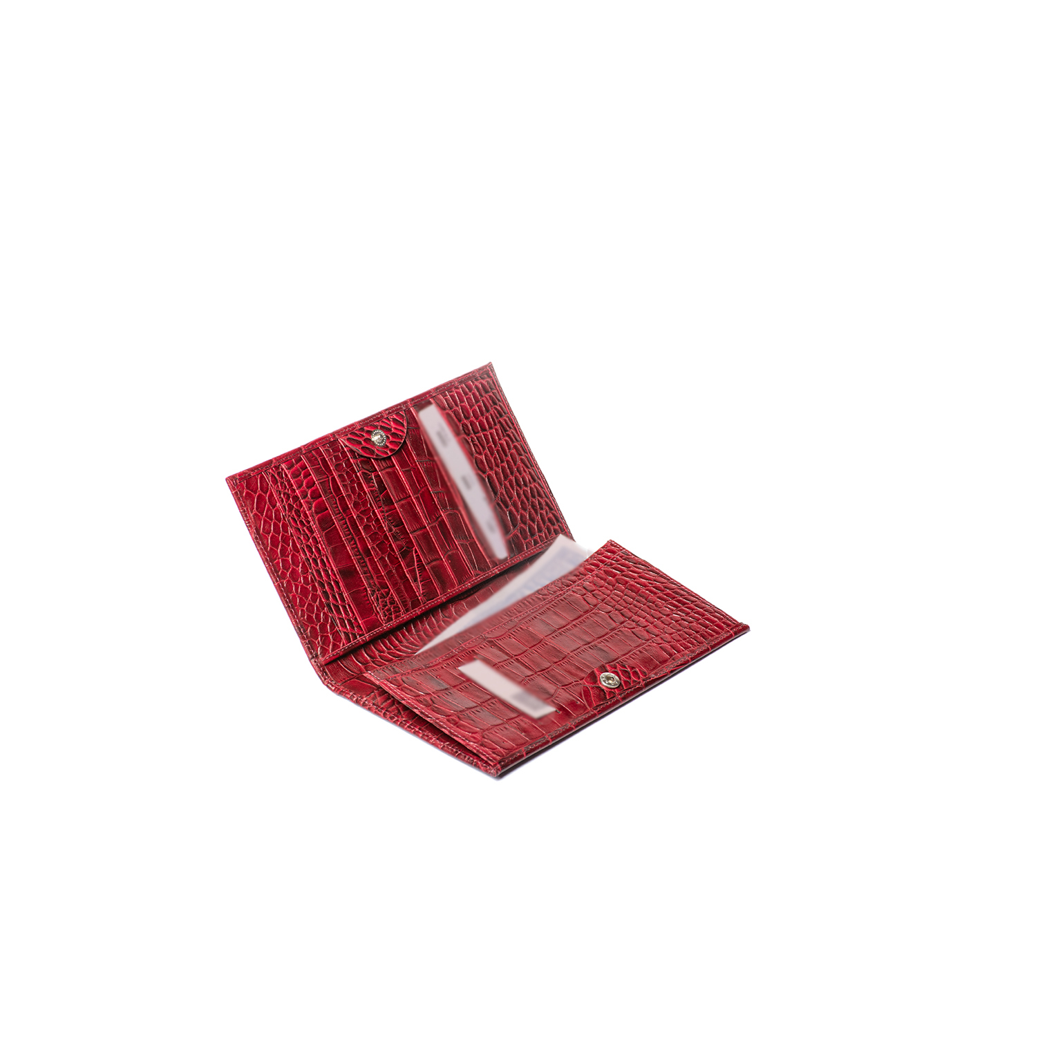 کیف پول مردانه آناک چرم مدل استیو کروکو