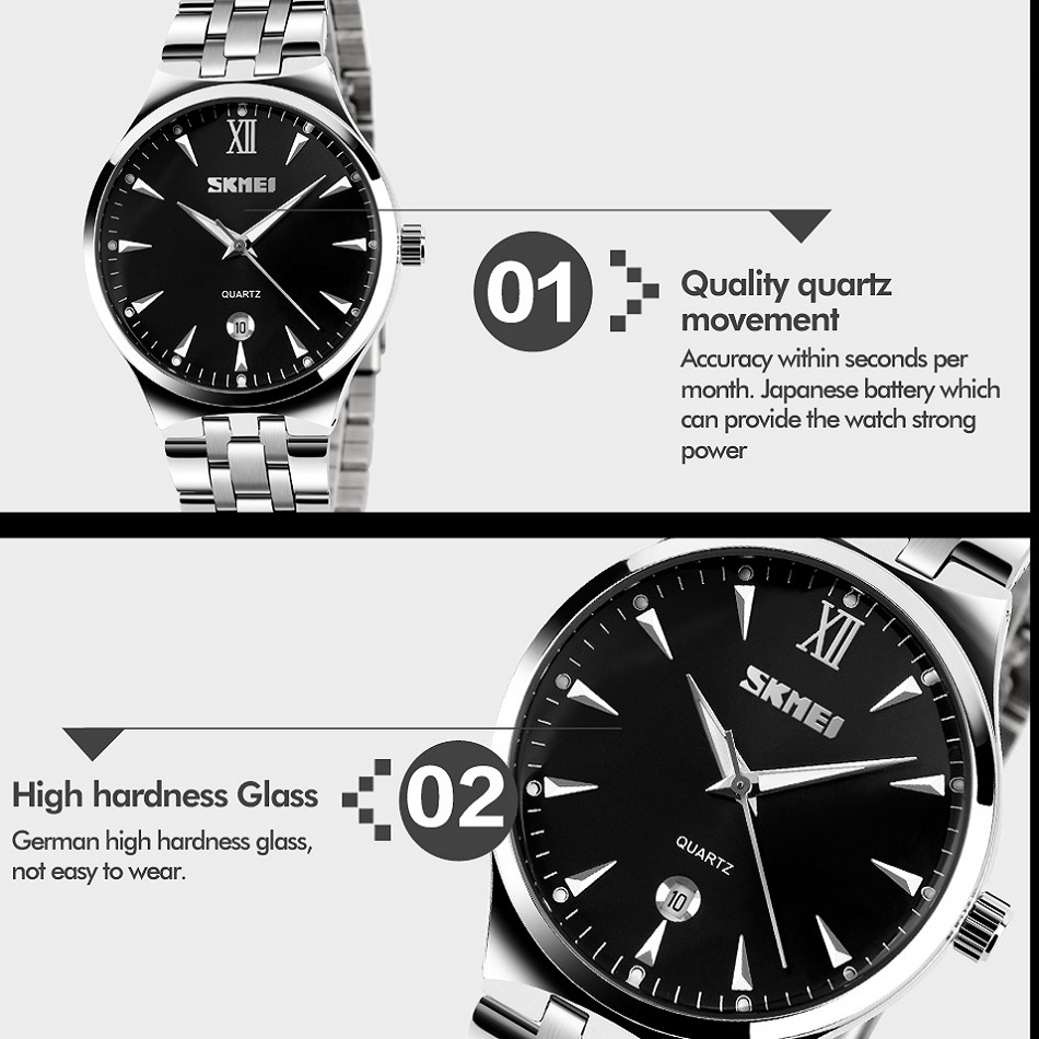 ساعت مچی عقربهای مردانه اسکمی مدل 9071