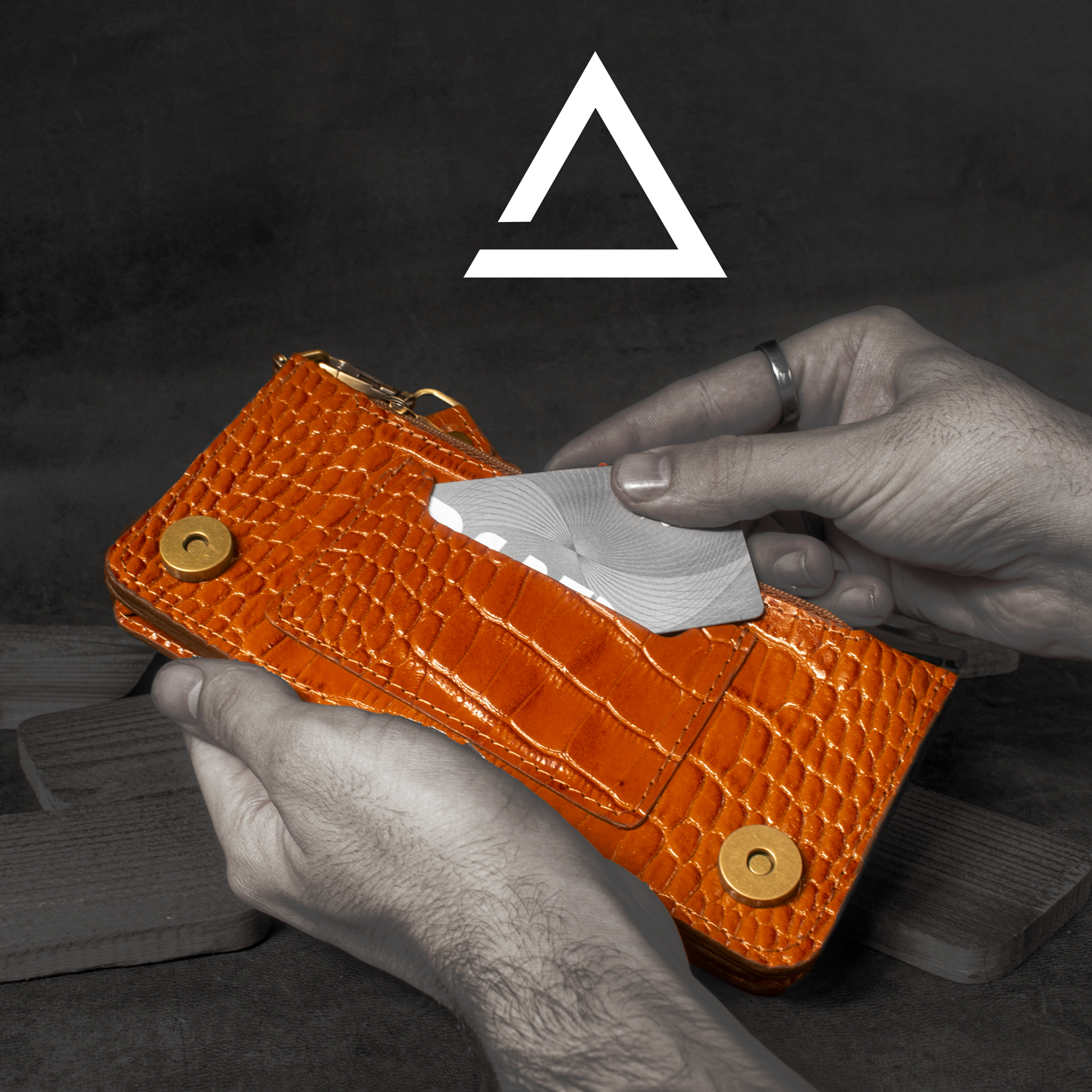 کیف پول چرم آراهمراه مدل ARAW03